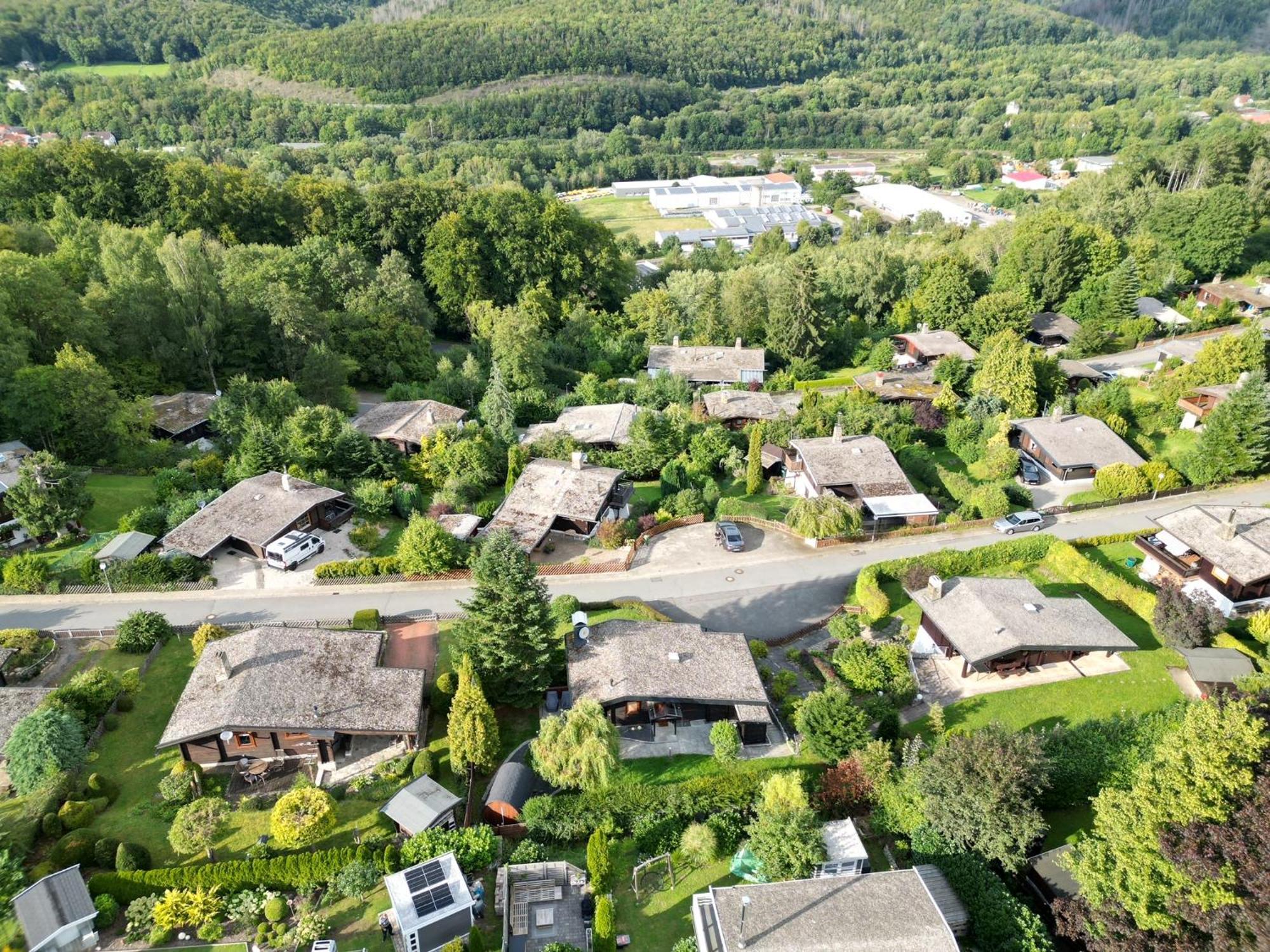 Haus Talblick Villa Barbis Bagian luar foto