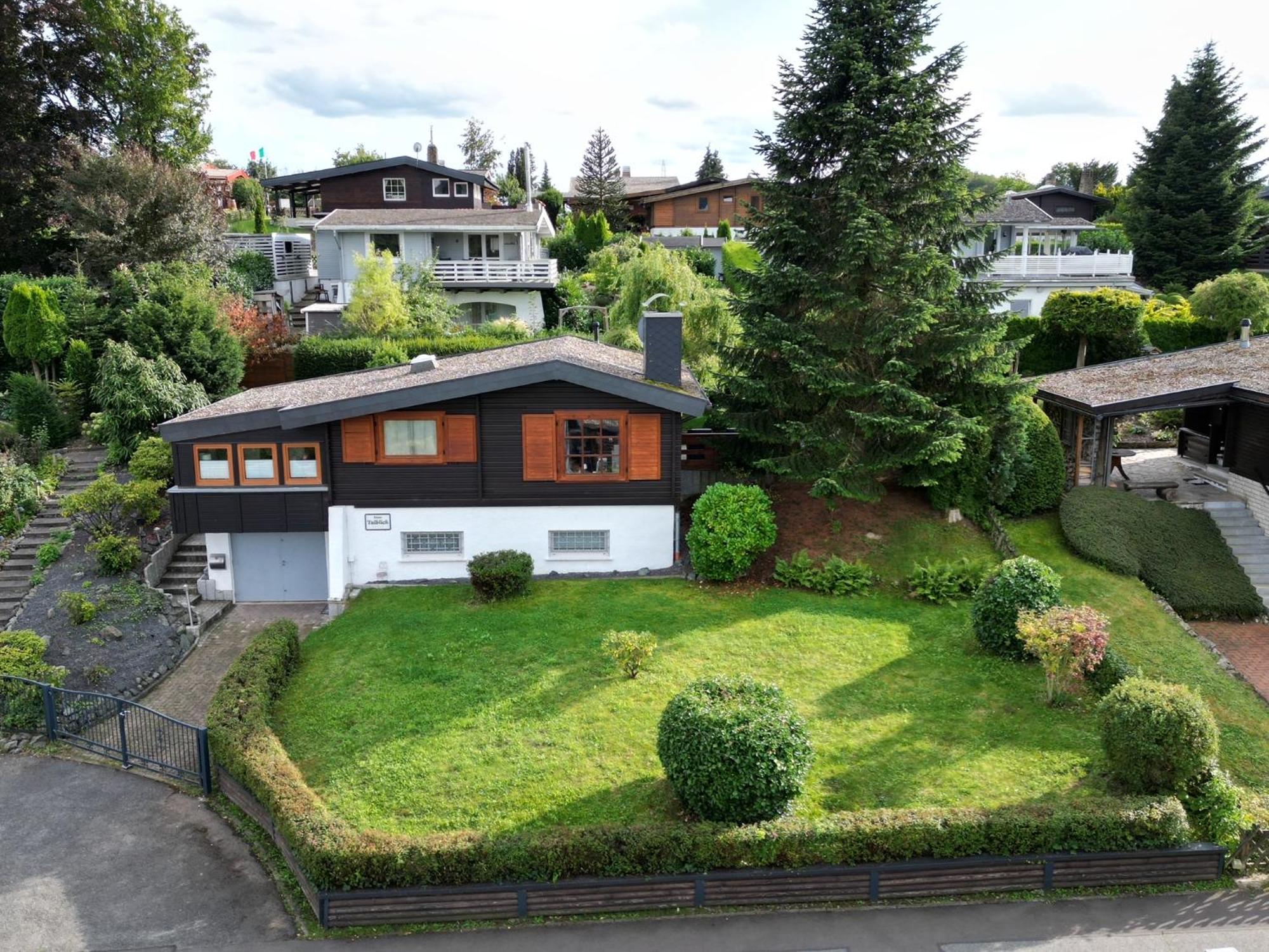 Haus Talblick Villa Barbis Bagian luar foto