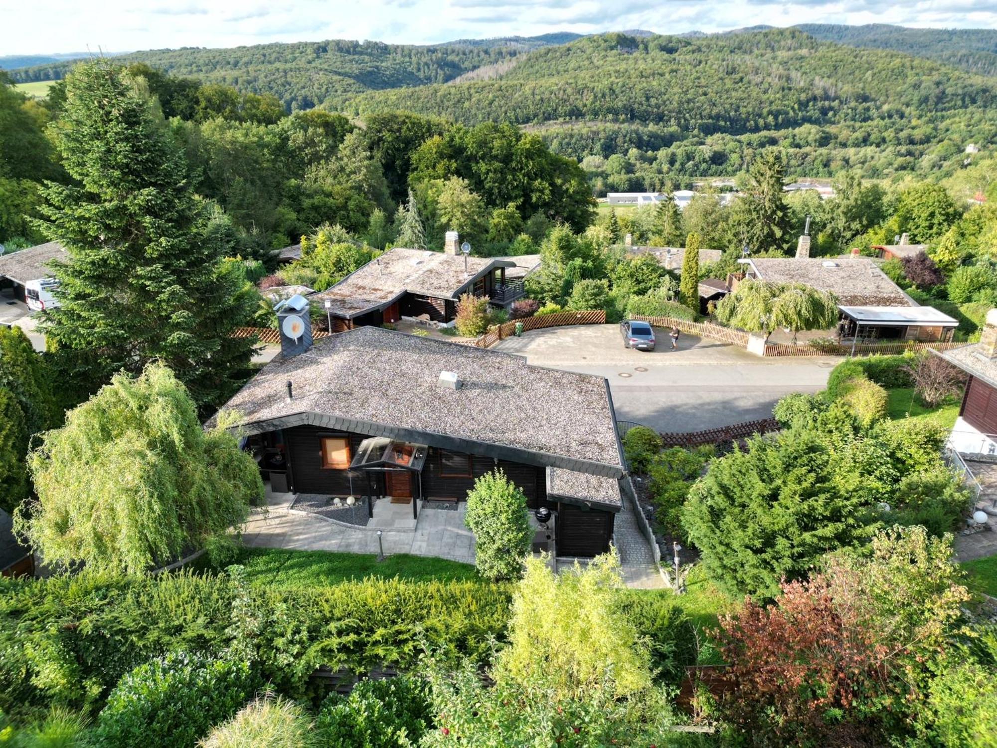 Haus Talblick Villa Barbis Bagian luar foto